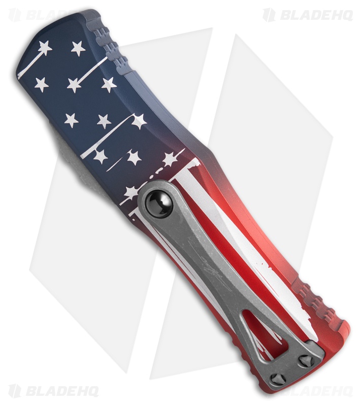 Microtech Hera D/E SS Automatic Knife Flag (3" Apocalyptic)