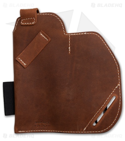 MKM-Maniago Knife Makers Leather EDC Belt Organizer - Brown