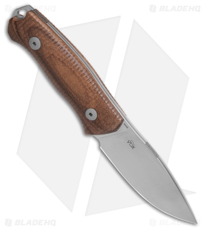 MKM Small Lov Fixed Blade Knife Santos Wood (3.13" Satin)