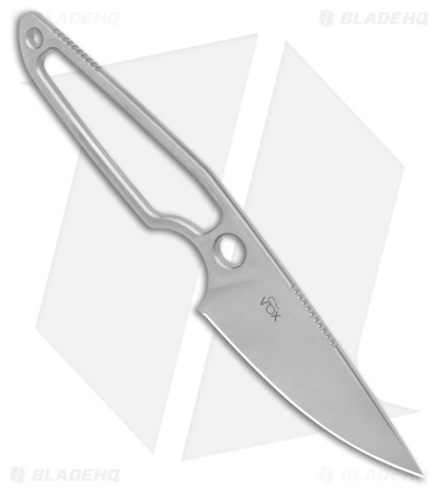 MKM Makro 1 Fixed Blade Knife Skeletonized + Green Paracord (2.87" Satin)