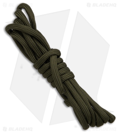 MKM Makro 1 Fixed Blade Knife Skeletonized + Green Paracord (2.87" Satin)