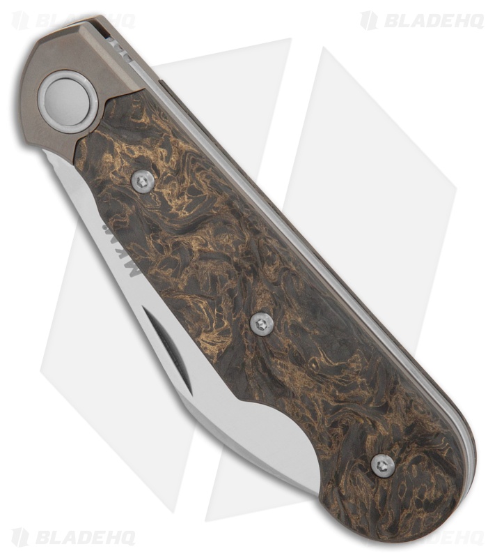 MKM Jaques Knife Dark Matter/Gold CF MagnaCut Satin