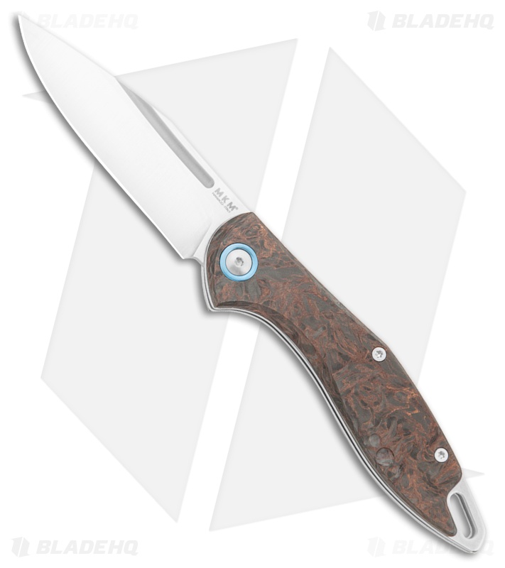 MKM Burnley Fara Slip Joint Knife Dark Matter Copper CF