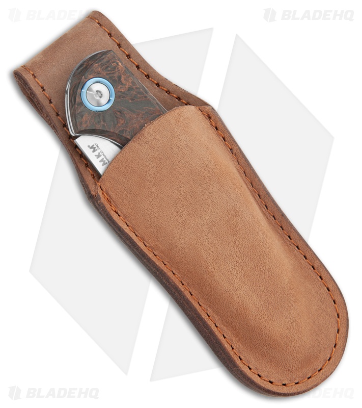 MKM Burnley Fara Slip Joint Folding Knife Dark Matter Copper CF (3" Satin)