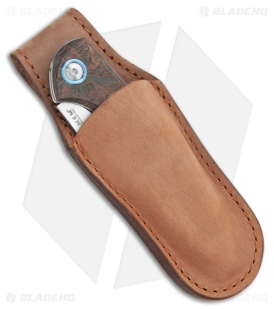 MKM Burnley Fara Slip Joint Folding Knife Dark Matter Copper CF (3" Satin)