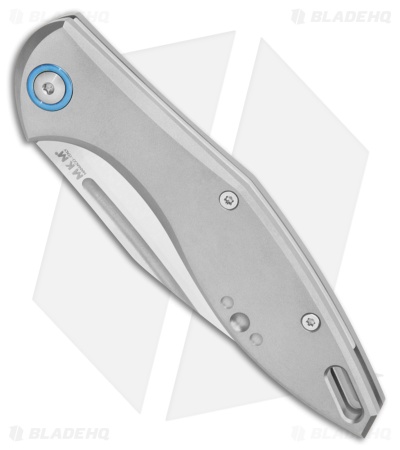 MKM Burnley Fara Slip Joint Folding Knife Titanium (3" Satin MY01-T