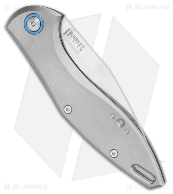 MKM Burnley Fara Slip Joint Folding Knife Titanium (3" Satin MY01-T