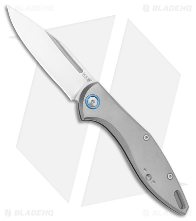 MKM Burnley Fara Slip Joint Folding Knife Titanium (3" Satin MY01-T