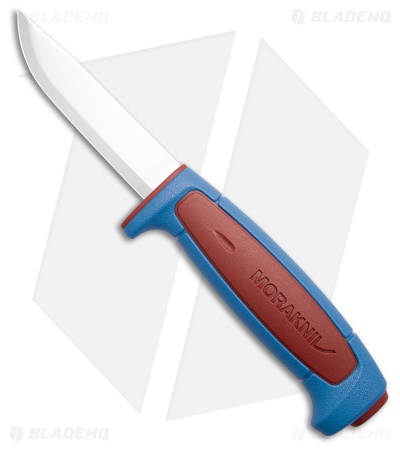 Morakniv Basic 546 Fixed Blade Knife Dala Red/Siljan Blue (3.5" Satin)