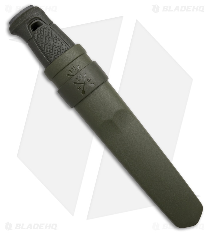 Morakniv Garberg Fixed Blade Knife Green (4.25" Black)