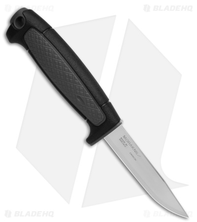 Morakniv Risberg Fixed Blade Knife Black Polymer (3.5" Satin)