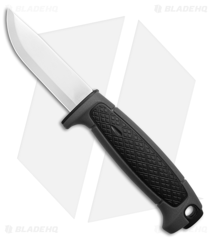 Morakniv Risberg Fixed Blade Knife Gray/Black Polymer (3.5" Satin)