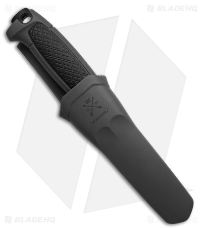 Morakniv Risberg Fixed Blade Knife Gray/Black Polymer (3.5" Satin)