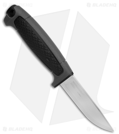 Morakniv Risberg Fixed Blade Knife Gray/Black Polymer (3.5" Satin)