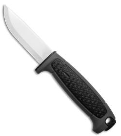 Morakniv Risberg Fixed Blade Knife Gray/Black Polymer (3.5" Satin)
