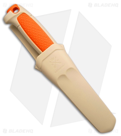 Morakniv Risberg Fixed Blade Knife White/Orange Polymer (3.5" Satin)