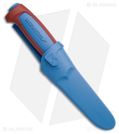 Morakniv Basic 511 Fixed Blade Knife Dala Red/Siljan Blue (3.5" Satin)