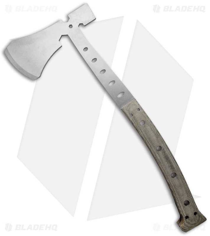 Mummert Knives MTT-1 Hammer Tomahawk Canvas Micarta - Blade HQ
