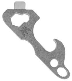 Mummert Knives TTP-3 Titanium Bottle Opener Tool Tumbled