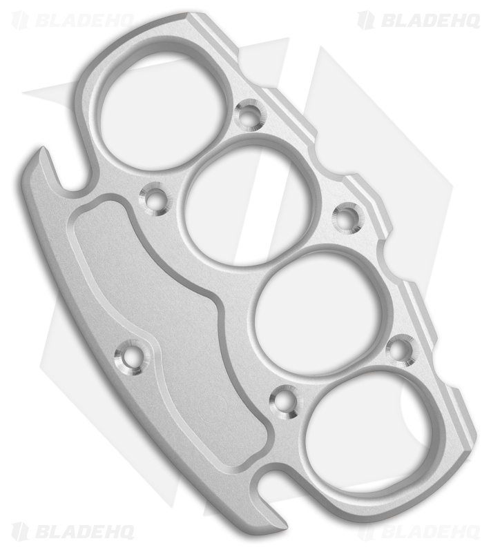 NCC Knives Grapnel Large Tread Knuckle - Clear Aluminum
