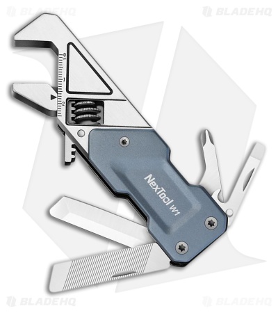 NexTool W1 Adjustable Wrench Blue Aluminum (6-in-1) NE20270