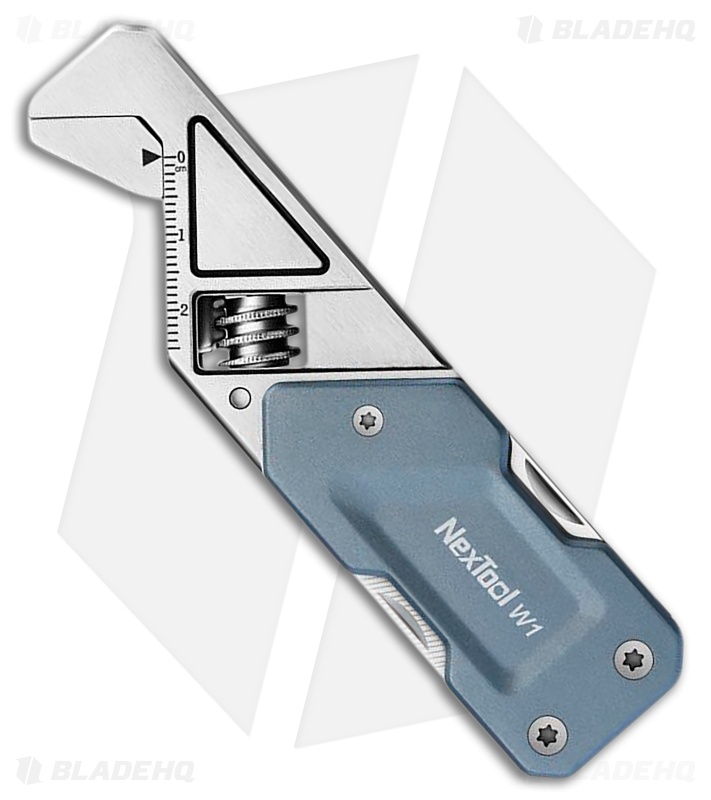 NexTool W1 Adjustable Wrench Blue Aluminum (6-in-1) NE20270