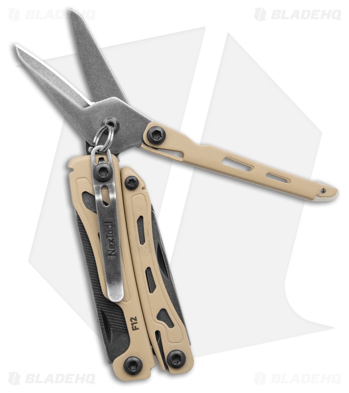 NexTool Mini Flagship Multi-Tool Tan Stainless Steel (15-in-1) NE20410F
