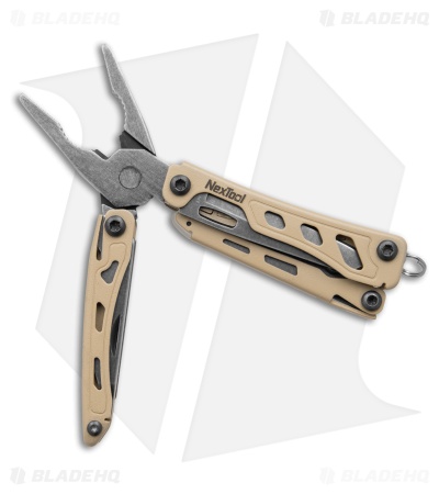 NexTool Mini Flagship Multi-Tool Tan Stainless Steel (15-in-1) NE20410F