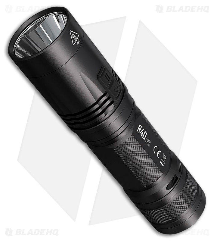 Nitecore R40 V2 Rechargeable Flashlight Black Aluminum (1000 Lumens)