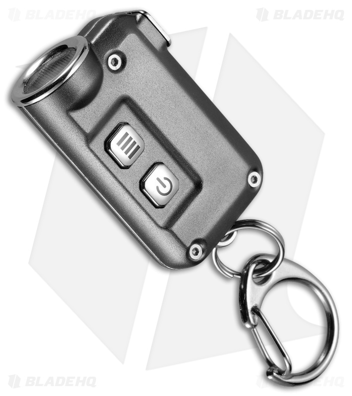 Nitecore TINI Gray Key Chain LED Flashlight (380 Lumens) TINIGY