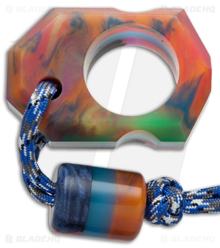 North Shore Kustoms NSK Custom Knuck - Blue Wood/Orange