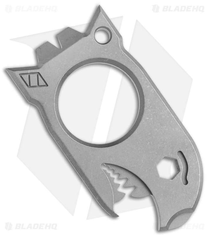 NotoriousEDC Beer Bomb Bottle Opener Titanium - Tumbled