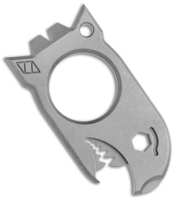 NotoriousEDC Beer Bomb Bottle Opener Titanium - Tumbled