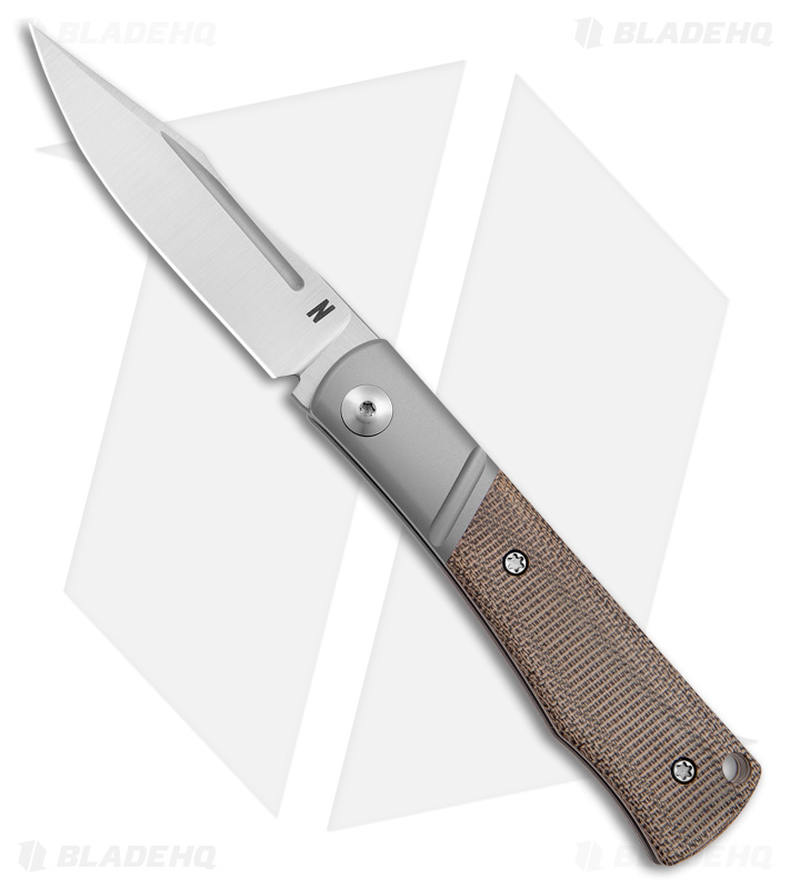 NotoriousEDC Kingpin OD Green Micarta (Satin) - Blade HQ