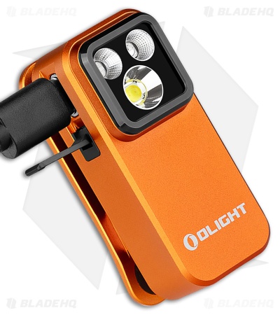 Olight Oclip Pro S Clip Light Orange Aluminum - Blade HQ