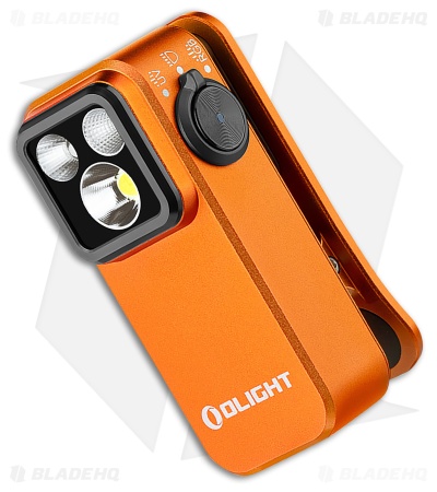 Olight Oclip Pro S Clip Light Orange Aluminum (500 Lumens)