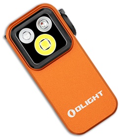 Olight Oclip Pro S Clip Light Orange Aluminum (500 Lumens)