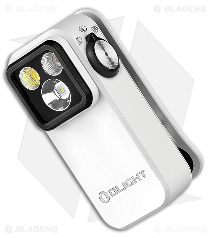 Olight Oclip Pro Clip Light White Aluminum (500 Lumens)
