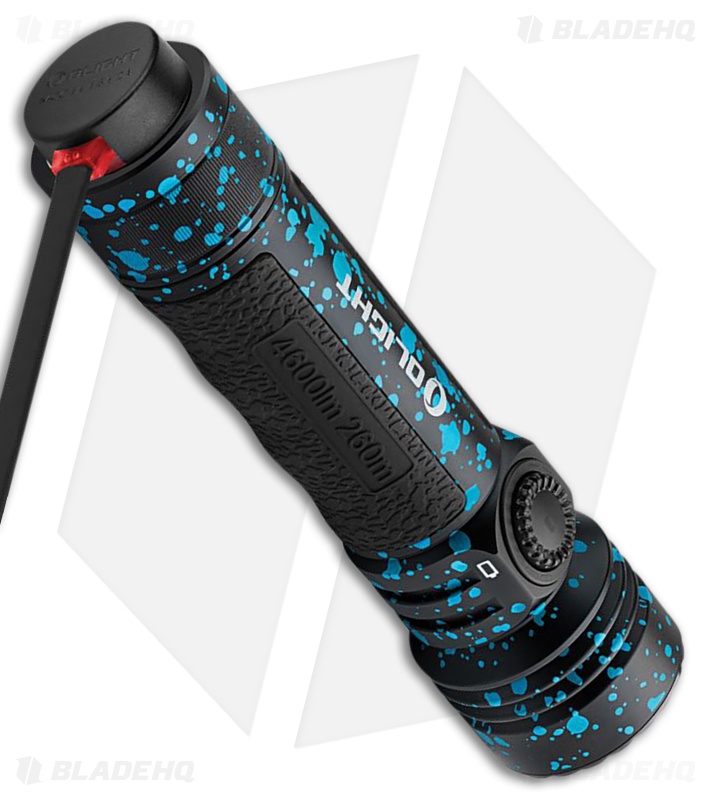 Olight Seeker 4 Pro Rechargeable Flashlight Deep Ocean