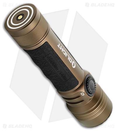 Olight Seeker 4 Pro Rechargeable Flashlight Desert Tan