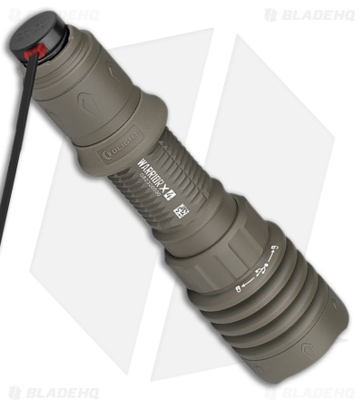 Olight Warrior X 4 Flashlight FDE (2600 Lumens) - Blade HQ