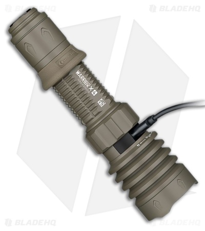 Olight Warrior X 4 Flashlight FDE (2600 Lumens) - Blade HQ