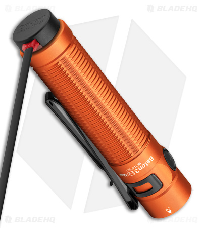 OLIGHT Baton3 Pro Max オレンジ昼光色CW Olight Baton 3 Pro Max Flashlight Orange Al (2500) - Blade HQ
