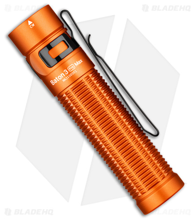 Olight Baton 3 Pro Max Flashlight Orange Al (2500) - Blade HQ