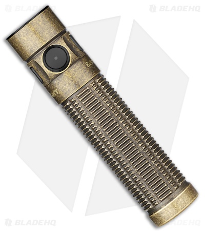 Olight Baton 3 Pro Rechargeable Flashlight Brass Stonewash
