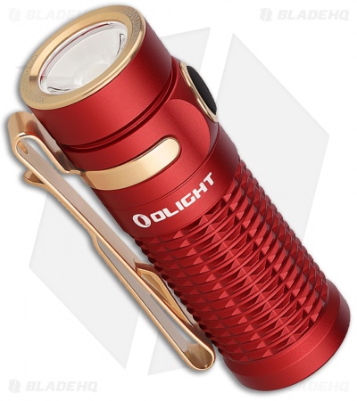 Olight Baton 3 Rechargeable Flashlight Red (1200 Lumens)