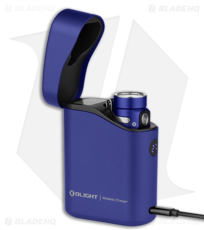 Olight Baton 4 Premium Edition Flashlight Regal Blue