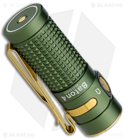 Olight Baton 4 Premium Edition Rechargeable Flashlight OD Green (1300 Lumens)