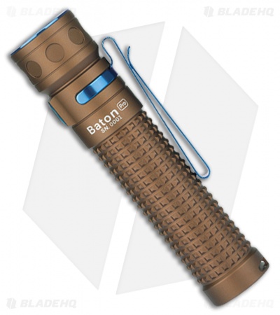 olight baton pro rechargeable edc waterproof flashlight 2000 lumens Olight Baton Pro Rechargeable EDC Flashlight Limited Desert Tan (2000 Lumens)
