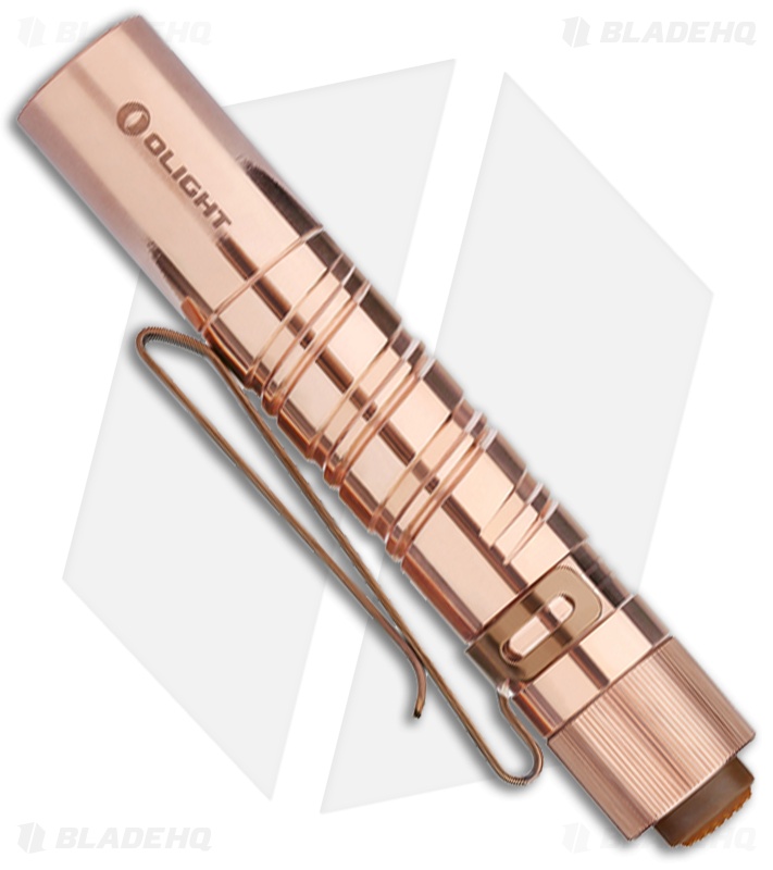 Olight I3T EOS-CU Raw Copper Flashlight | 190 Lumens | Blade HQ